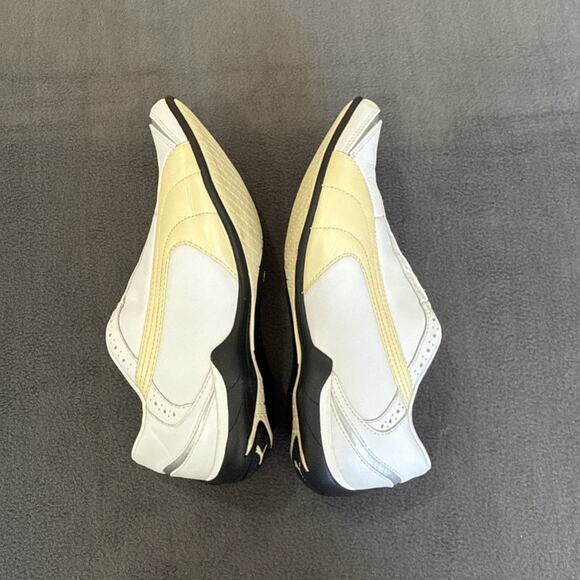 WOMEN'S Puma Speed Princess White Leather Sportlifestyle Sneakers US 8 - Picture 5 of 9